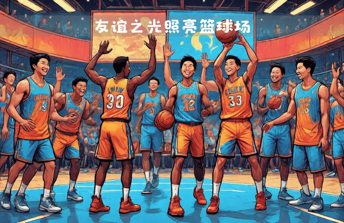 体育精神：篮球赛场上的友谊与尊重。的简单介绍